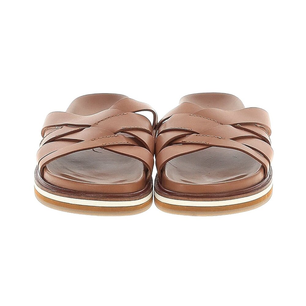 Anthropologie: women’s leather braided sandals, NWOT